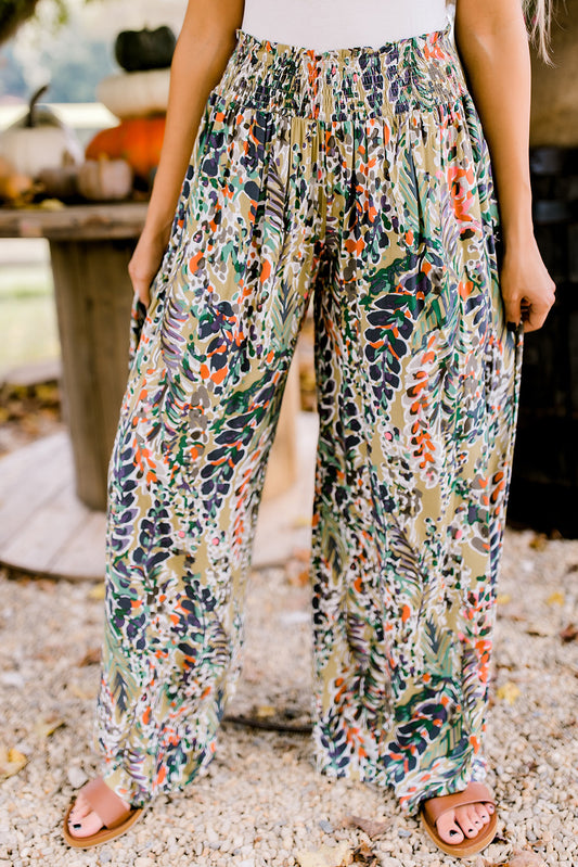 High Waist Wide Leg Pants