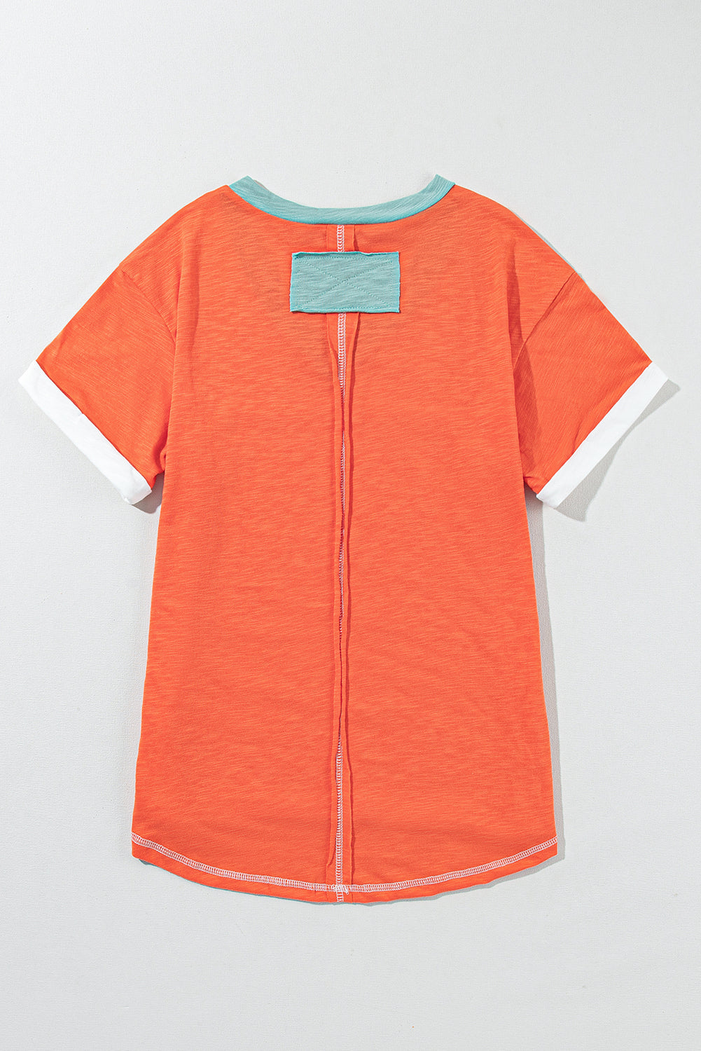 Contrast Trim Tee