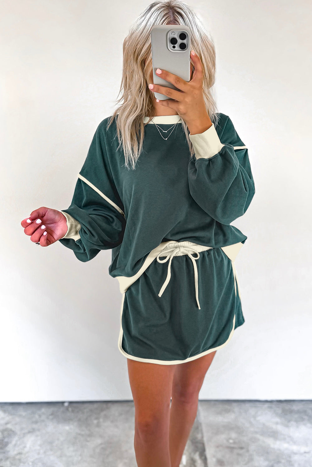 Pullover and Skort Set