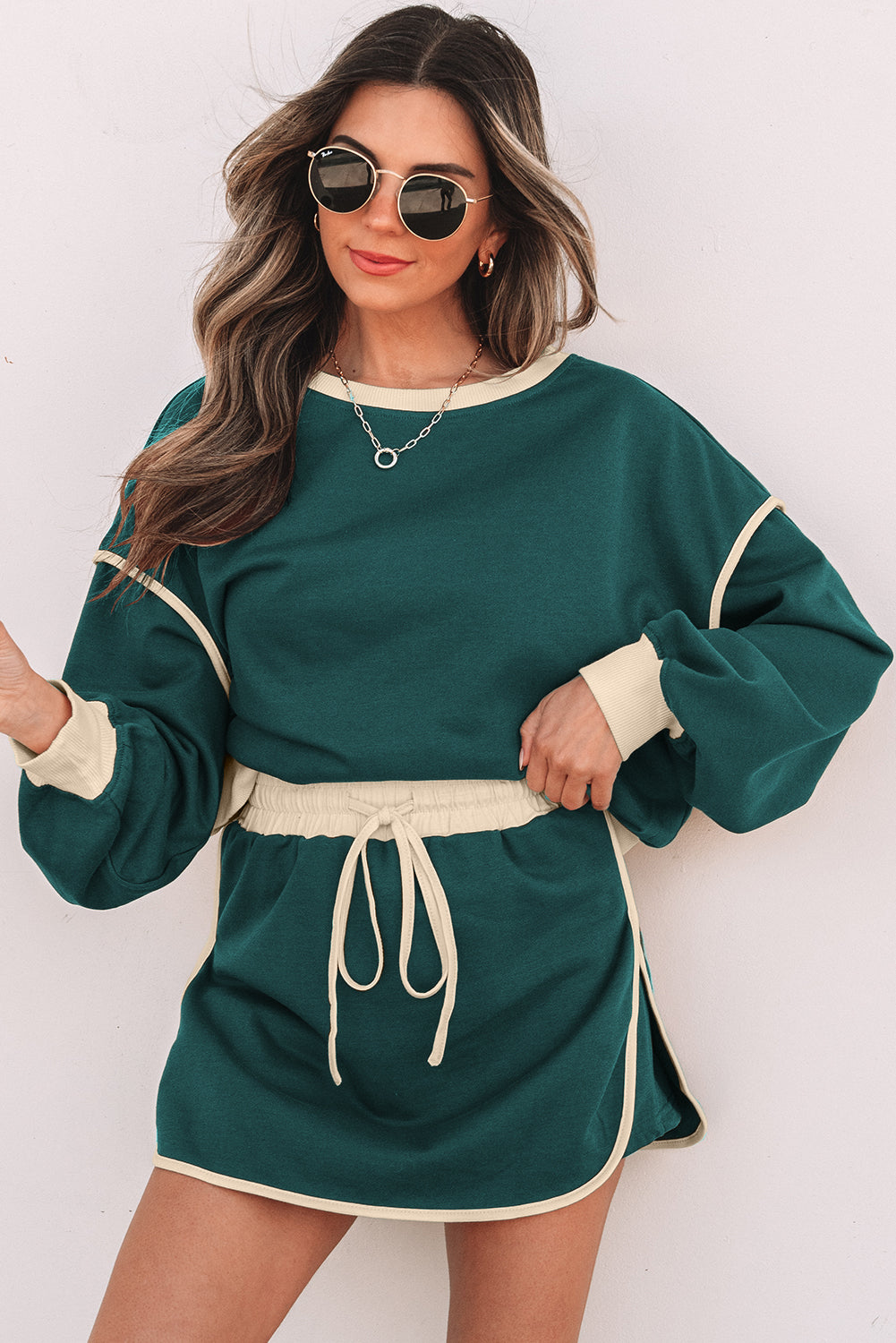 Pullover and Skort Set