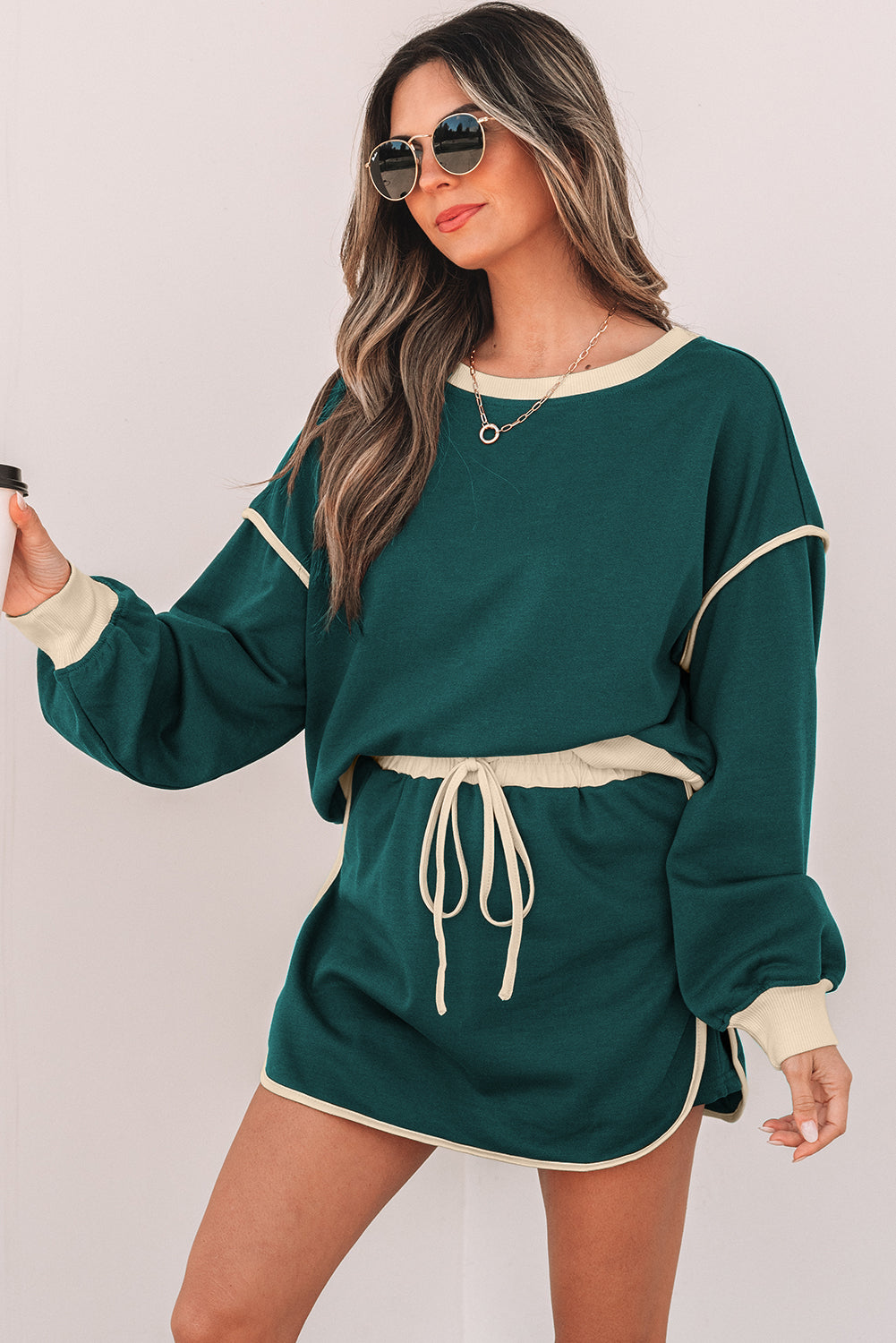 Pullover and Skort Set