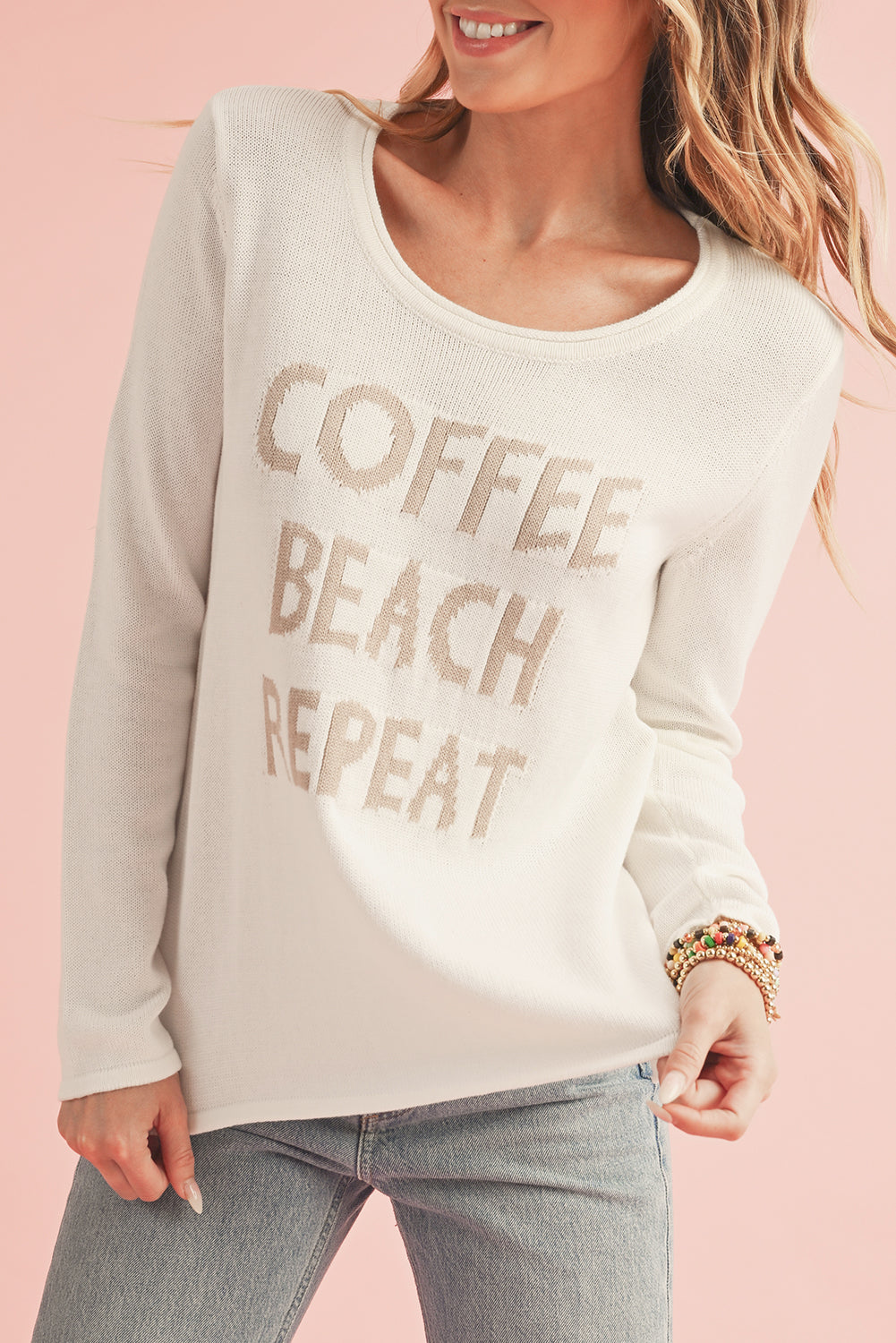 Coffee Beach Repeat Sweater