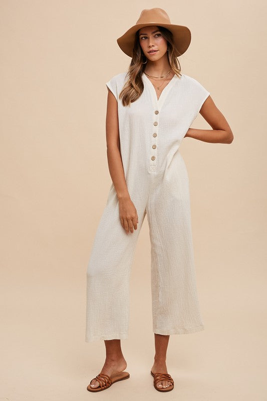 Wide Leg Jumpsuit